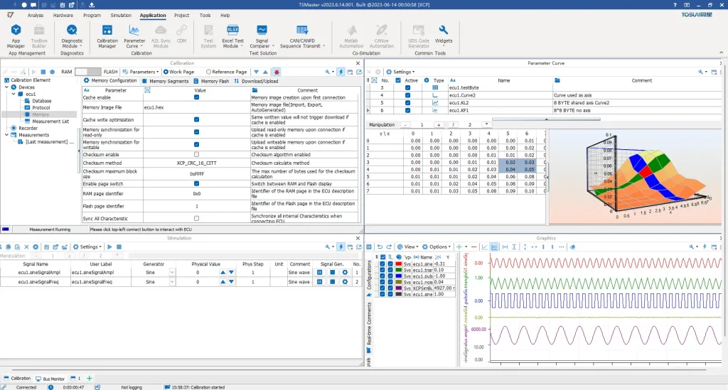 tsmaster tosun calibration 1