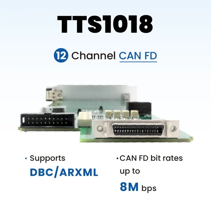 TTS1018 - 12 channel CAN FD bus device